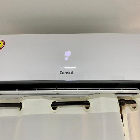 Apto No Centro Perto Do Shopping Com 2 Quartos De Casal Arcond Wifi Fibra Homeoffice E Garagem Em Dourados Buitenkant foto