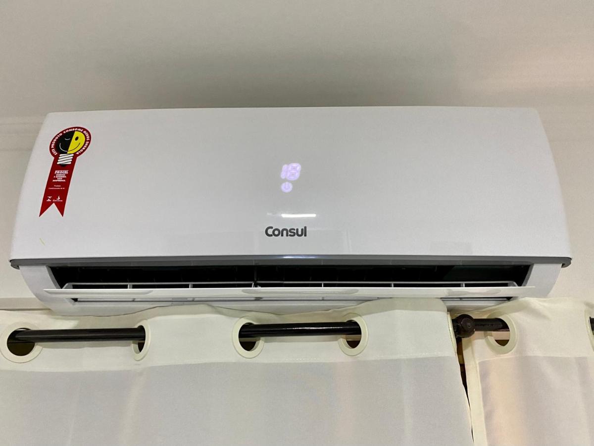 Apto No Centro Perto Do Shopping Com 2 Quartos De Casal Arcond Wifi Fibra Homeoffice E Garagem Em Dourados Buitenkant foto